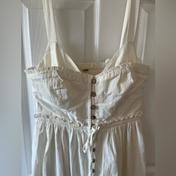 NWOT Free People white dress - Picture 3 of 5
